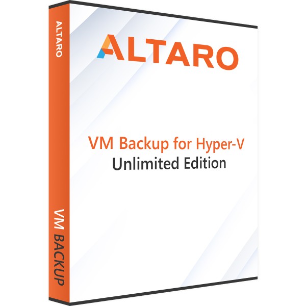 Altaro VM Backup pro Hyper-V - neomezená verze