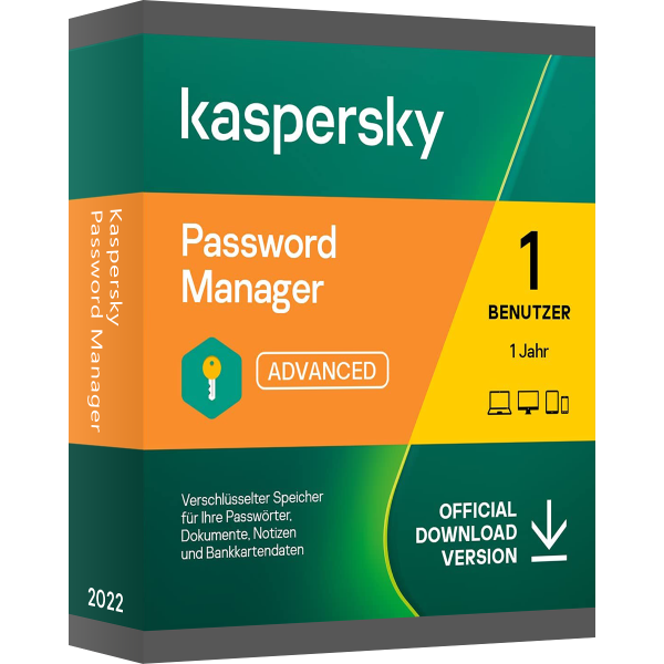 Kaspersky Password Manager 2022 | 1 zařízení