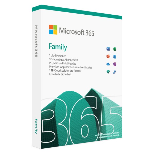 Microsoft Office 365 Family | pro PC/Mac/Mobilní zařízení