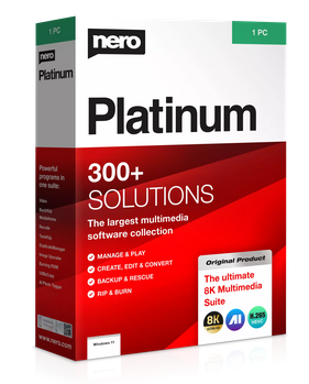 Nero Platinum 2022 Unlimited | für Windows