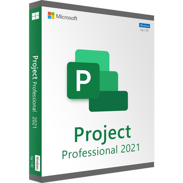 Microsoft Project 2021 Professional | für Windows - Retail