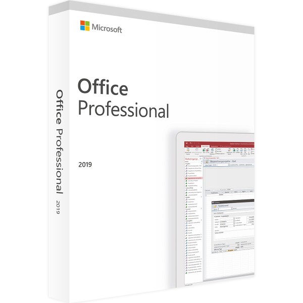 Microsoft Office 2019 Professional | für Windows - Maloobchodní prodej