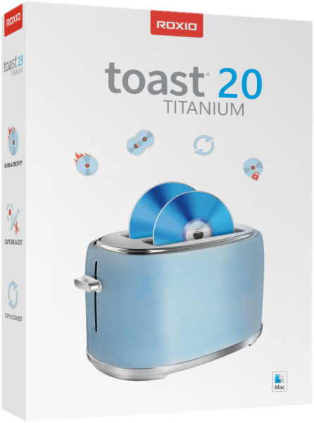 Roxio Toast 20 Titanium | pro Mac