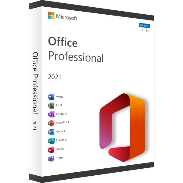 Microsoft Office 2021 Professional | für Windows - Maloobchodní prodej