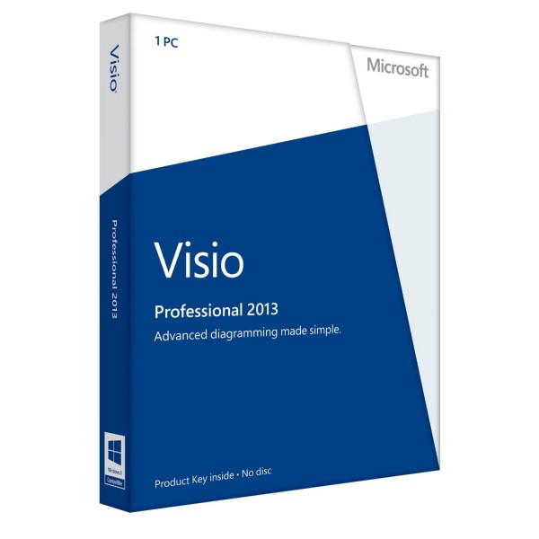 Microsoft Visio 2013 Professional | pro Windows