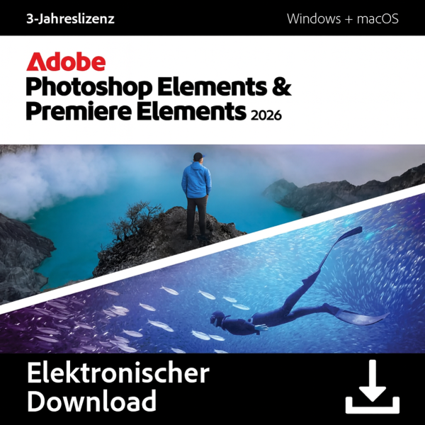 Adobe Photoshop a Premiere Elements 2022 | Windows/Mac