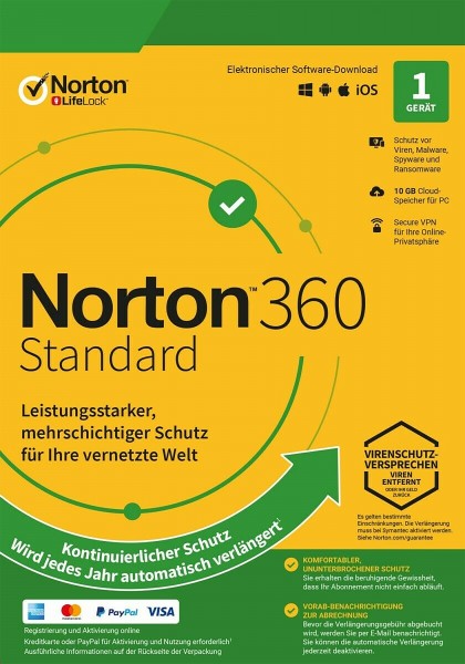 Norton Security 360 | 2022 | Multi Device | kein Abo