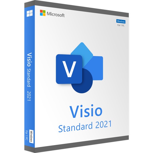 Microsoft Visio 2021 Standard | pro Windows - maloobchodní prodej