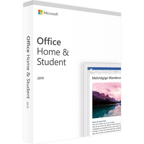 Microsoft Office 2019 Home and Student | pro Windows | maloobchodní prodej