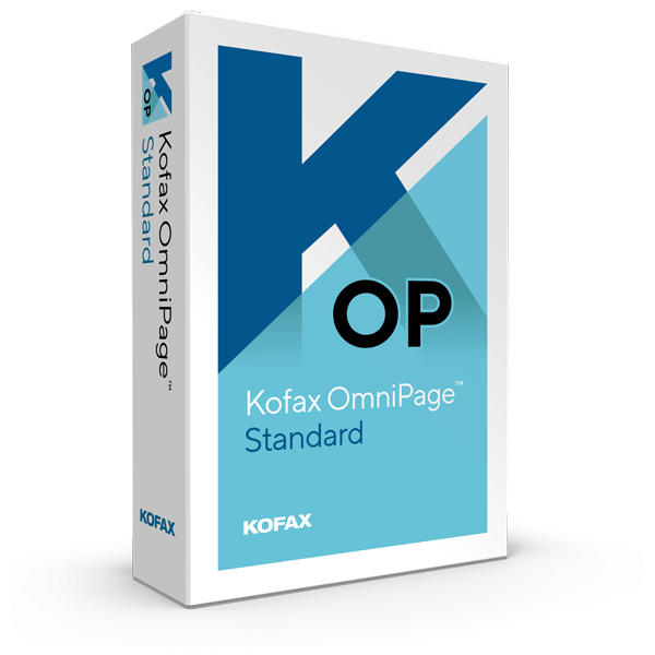 Kofax OmniPage Standard | pro Windows