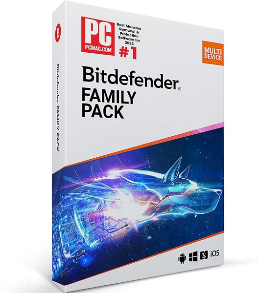 Bitdefender Family Pack 2022 | až 15 zařízení