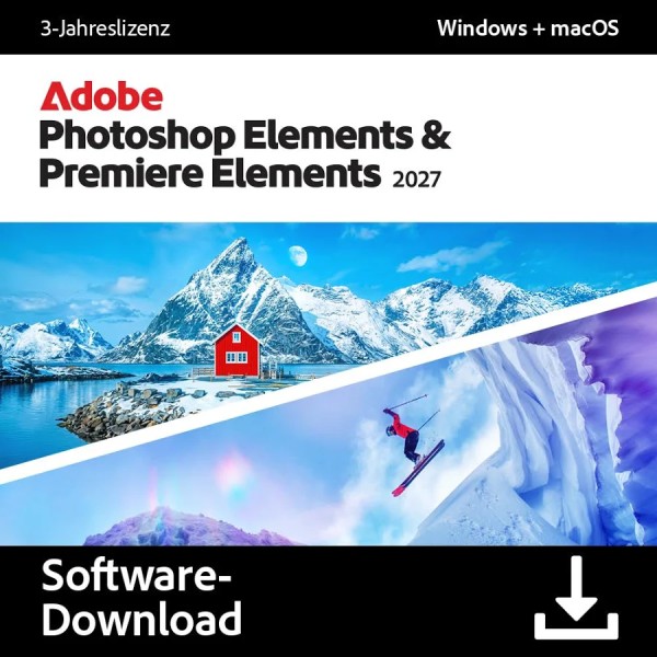 Adobe Photoshop a Premiere Elements 2022 | Windows/Mac