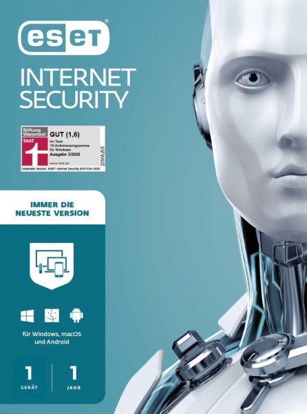 ESET Internet Security 2022 | pro PC/Mac/Mobilní zařízení