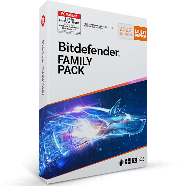 Bitdefender Family Pack 2022 | až 15 zařízení