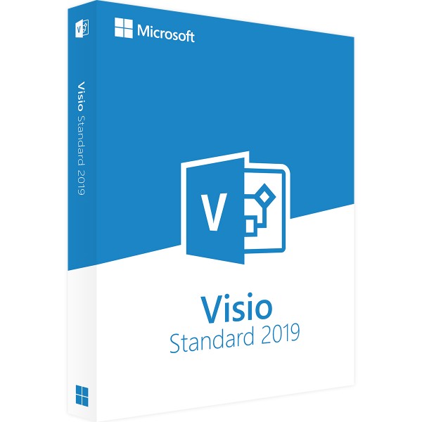 Microsoft Visio 2019 Standard | pro Windows | Maloobchodní prodej